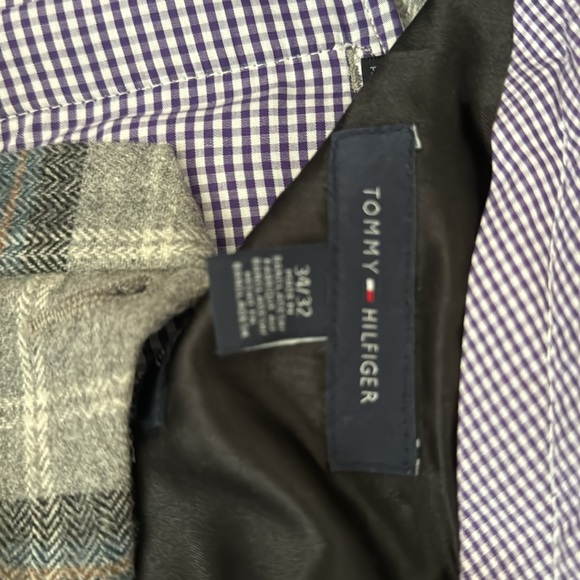 Dressy, Plaid, Wool, Tommy Hilfiger slacks - Picture 3 of 4